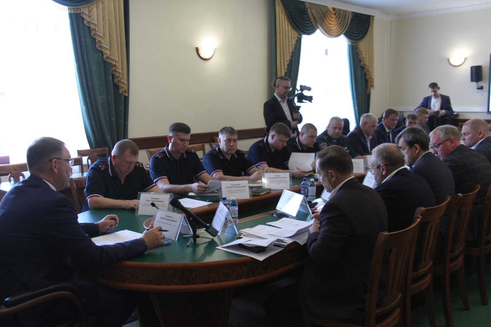 В Кузбассе прошло заседание областной комиссии по безопасности дорожного движения